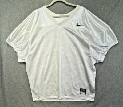 Camiseta deportiva de práctica de fútbol americano Nike Vapor Varsity Tackle XXL blanca para hombre Foto 1 de 4
