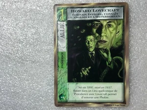 CCG Card MYTHOS Carte HOWARD LOVECRAFT Limited Edition Limitée Cthulhu  - Picture 1 of 2