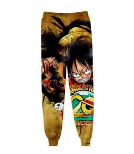 One Piece Luffy Cosplay Anime Manga Freizeit Hose Sports Pants trousers unisex