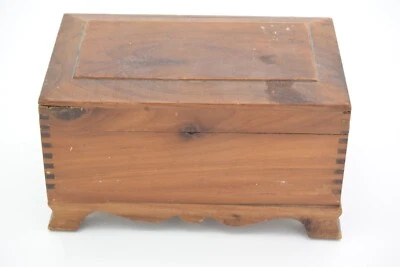Large 19th Century Jewelry Box in Wood - Image 1 of 4