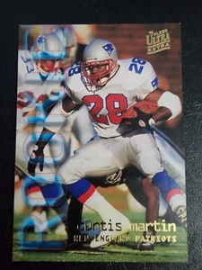 CURTIS MARTIN 1995 FLEER ULTRA EXTRA #447 NEW ENGLAND PATRIOTS NFL FOOTBALL RC - Picture 1 of 2