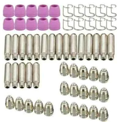 PLASMARGON 60pcs AG60 Plasma Cutting Torch Pilot Arc Nozzle Consumables Fit WSD60P SG55