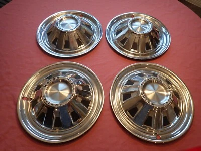 Pontiac GTO 1964 Deluxe cubiertas de rueda, juego de 4, ¡nuevo en stock! 984128 Foto 1 de 4