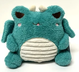 Wawa The Blue Green Dragon Frog Plush Goals Cuddle Barn 6” Plush Teal NWT - Picture 1 of 6