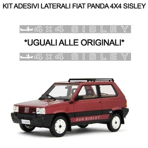 Aufkleber Panda 4X4 141 Sisley Canoe Geschrieben Unten Anschluss Stickers Tür - Bild 1 von 4