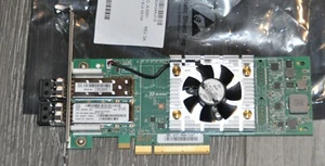 HP QLogic QLE2662 16Gb SFP+ Dual Port HBA adapter QW972-63001 (High Bracket) - Picture 1 of 3