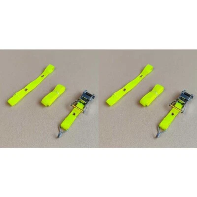 Ratchet Spare Tie Down Strap RC Model Car Trailer Truck Van for 1:10/14 Tool Toy - Image 1 of 4