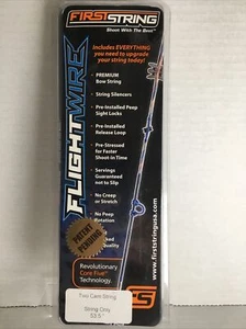 FirstString Flightwire Premium Bow Strings Two Cam String Only 53.5" US Seller - Picture 1 of 3