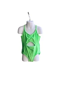 Girls Cat And Jack Green Swimsuit L 10/12 - Picture 1 of 2