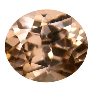 1.61 ct Attractive Oval Cut (7 x 6 mm) Un-Heated Brown Zircon Natural Gemstone - Picture 1 of 1