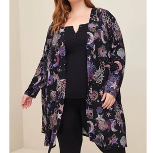 Neu Torrid 00/0 Harry Potter Unsichtbarkeit Umhang superweich Kapuze Gürtel Morgenmantel - Bild 1 von 3