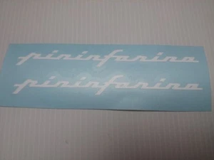 Stickers autocollants monogramme Pininfarina Peugeot 205 Roland Garros Cabriolet - Imagen 1 de 1