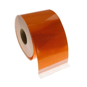 3M 973-74NL DIAMOND GRADE FLEXIBLE CONSPICUITY TAPE, ORANGE, 6 IN. X 50 FT. NEW! - Picture 1 of 4
