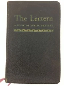 The Lectern A Book of Public Prayers by Carl Glover 1946 with Index Vtg Leather - Imagen 1 de 12