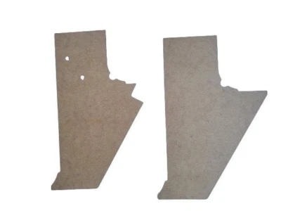 一对踢板带 E-制动支架孔适合吉普 Wagoneer J 系列 81-91 — 第 1/4 张图片