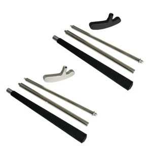 3-Section Foldable Right/Left Handed Golf Putter Club Portable Travel Putter - Picture 1 of 9