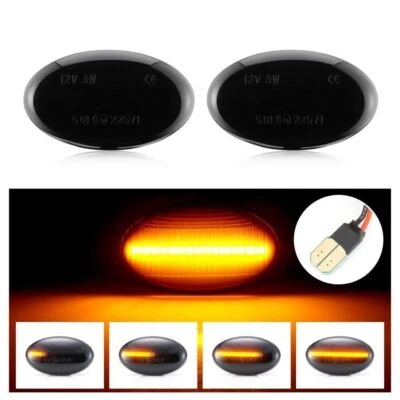 Dynamic Fender Marker LED Turn Signal Indicator Blinker Light For Mercedes W450 - Image 1 of 4