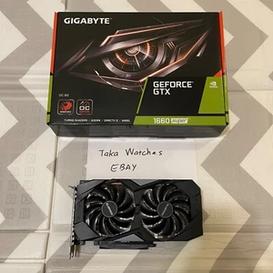 GIGABYTE GeForce GTX 1660 SUPER OC GDDR6 Graphics Card - NOT WORKING / PART ONLY - Picture 1 of 7