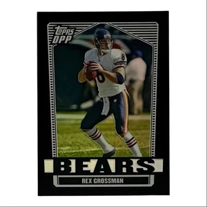 2007 Topps Draft Picks & Prospects Refractor #49 Rex Grossman Chicago Bears - Picture 1 of 2