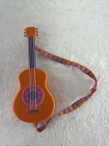 2003 Dora The Explorer Casa de Muñecas Instrumento Musical Accesorio Guitarra Mattel Viacom - Imagen 1 de 4