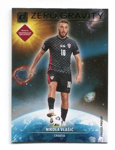 Nikola Vlasic Press Proof Zero Gravity 2021-22 Panini Donruss Road to Qatar - Picture 1 of 2