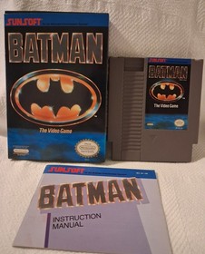 Batman: Il Videogioco (NES, Nintendo 1990) *CIB Completo Quasi Nuovo