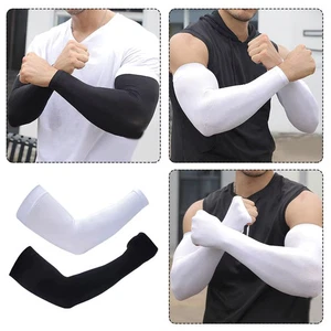 Calentador de brazo de secado rápido para ciclismo protección de brazo solar UV talla grande - Imagen 1 de 11