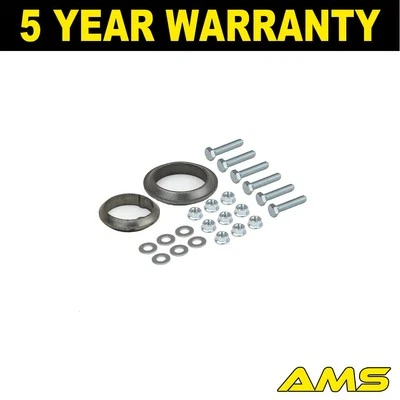 Kit de montaje de tubo de escape delantero izquierdo AMS para Audi Cabriolet 1994-2000 2.6 2.8 Foto 1 de 4