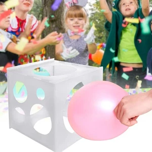 11 Holes Balloon Sizer Box PP Square Balloon Measurement Tool For Balloon ArcRJY - Picture 1 of 9