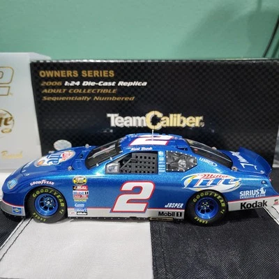 Team Caliber 1/24 2006 Kurt Busch #2 Miller Lite Owners Series just 2400 made - Image 1 of 4