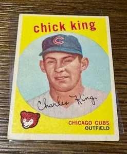 Chick King 1959 Topps #538 Chicago Cubs High - EX+ - Free Shipping - Picture 1 of 2