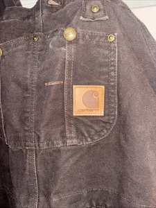Carhartt Overalls 44x30 Coveralls Brown RN#14806 - Picture 1 of 6