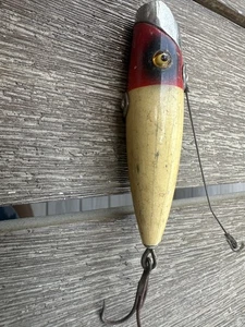 South Bend #953, Fish-Oreno, 3 1/2", ojos de cristal de 1930 - Imagen 1 de 6