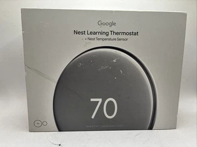 谷歌 Neat Learning 恒温器 + 传感器 第 2 代  — 第 1/4 张图片