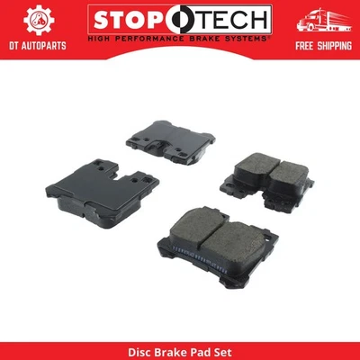 Para Lexus LS460 2007-2017 | Pastillas de freno de disco traseras centradas | Envío rápido Foto 1 de 4