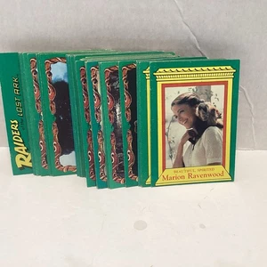 Raiders of the Lost Ark - Topps Trading Cards 1981 -46 Piece Lot - No Duplicates - Picture 1 of 10
