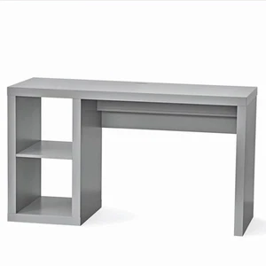 Better Homes & Gardens BH17-084-098-96 Cube Storage Office Desk, Gray - Picture 1 of 2
