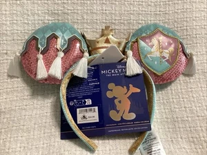 Disney Park 2022 The Main Attraction Ear Headband Charming Regal Carrousel NEW - Picture 1 of 9