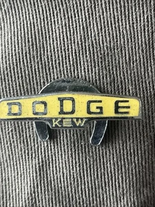 Vintage 1960’s Dodge Kew Enamel Lapel Badge - Picture 1 of 2