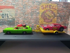 Matchbox Speedkings K25 K21 And Trailer Dragster Set - Picture 1 of 24