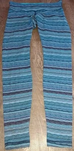 LULULEMON Wunder Under Pant III Space Dye Twist Sapphire Blue Multi Leggings 10 - Picture 1 of 6