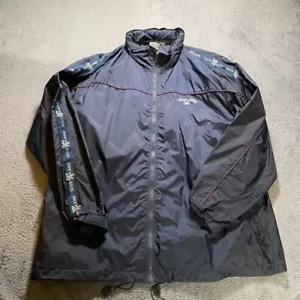 Scotland Jacket Mens XXL Blue Full Zip Windbreaker - Picture 1 of 11