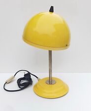 Vintage 60s GUTILUX Mooshroom Metal Table Lamp RARE