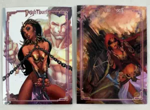 PROMO CARD LOT: DEJAH THORIS PREMIERE EDITION (Dynamite 2018) Set of 2 - Picture 1 of 3