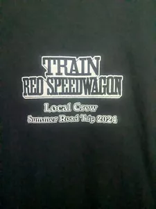  Train , REO Speedwagon 2024 band tour concert t shirt  - Picture 1 of 4