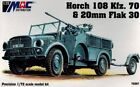 Mac 72057 - Horch 108 Car 70 & 20mm Flak 30 - 1:72