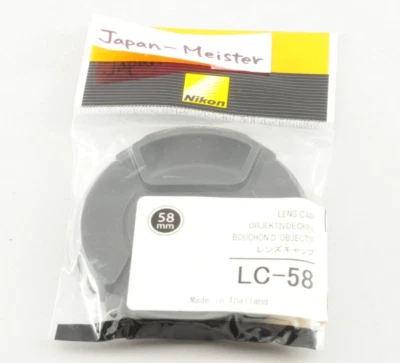 US Duty Paid New Nikon LC-58 58mm genuine Front Lens cap From Japan - Image 1 of 4