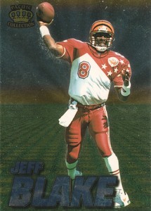 1996 Pacific Invincible Football Pro Bowl #PB-1 Jeff Blake