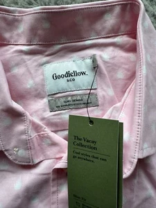NWT men's shirt Goodfellow & co MSRP $23.00 L SLIM FIT - Picture 1 of 5
