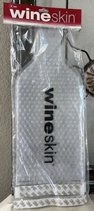 Weinhaut WineSkin Tasche Flasche Reise Umschließen Auslaufsicher Versiegelung Versand Reise 2er Pack - Bild 1 von 4